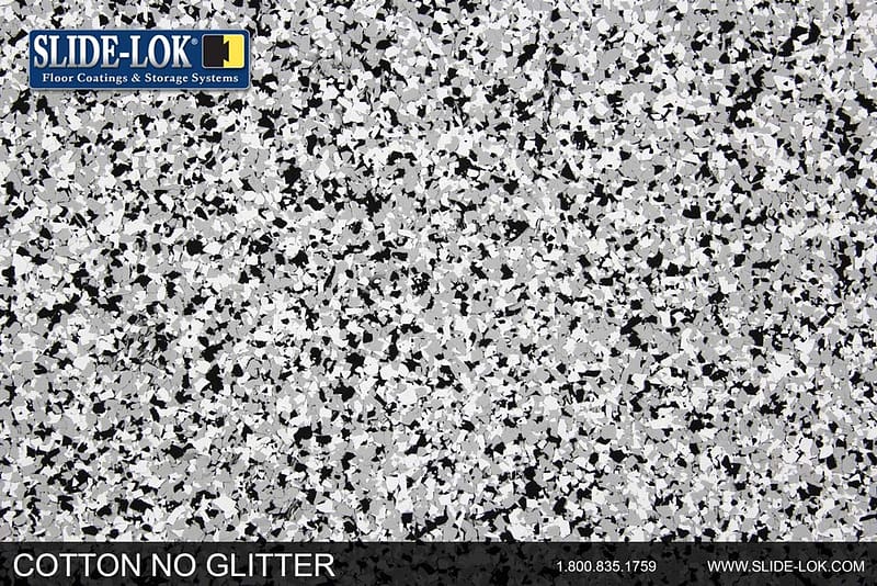 Cotton No Glitter Flooring chips